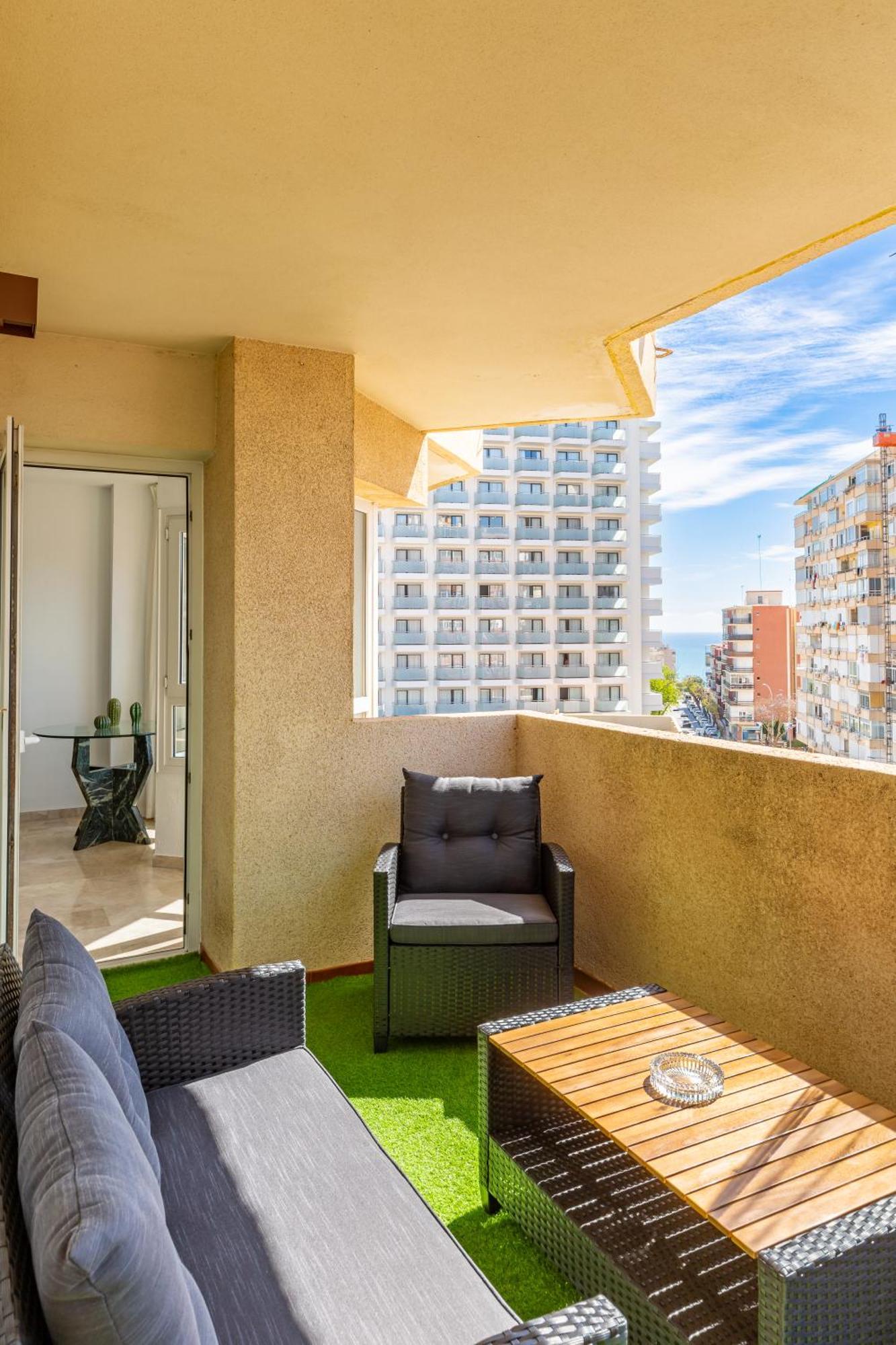 Apartamento Oasis With Terrace And Sea Views With Rooftop Pool *